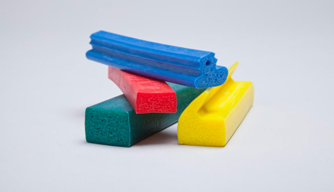 Silicone Sponge Extrusions Seals and Gaskets